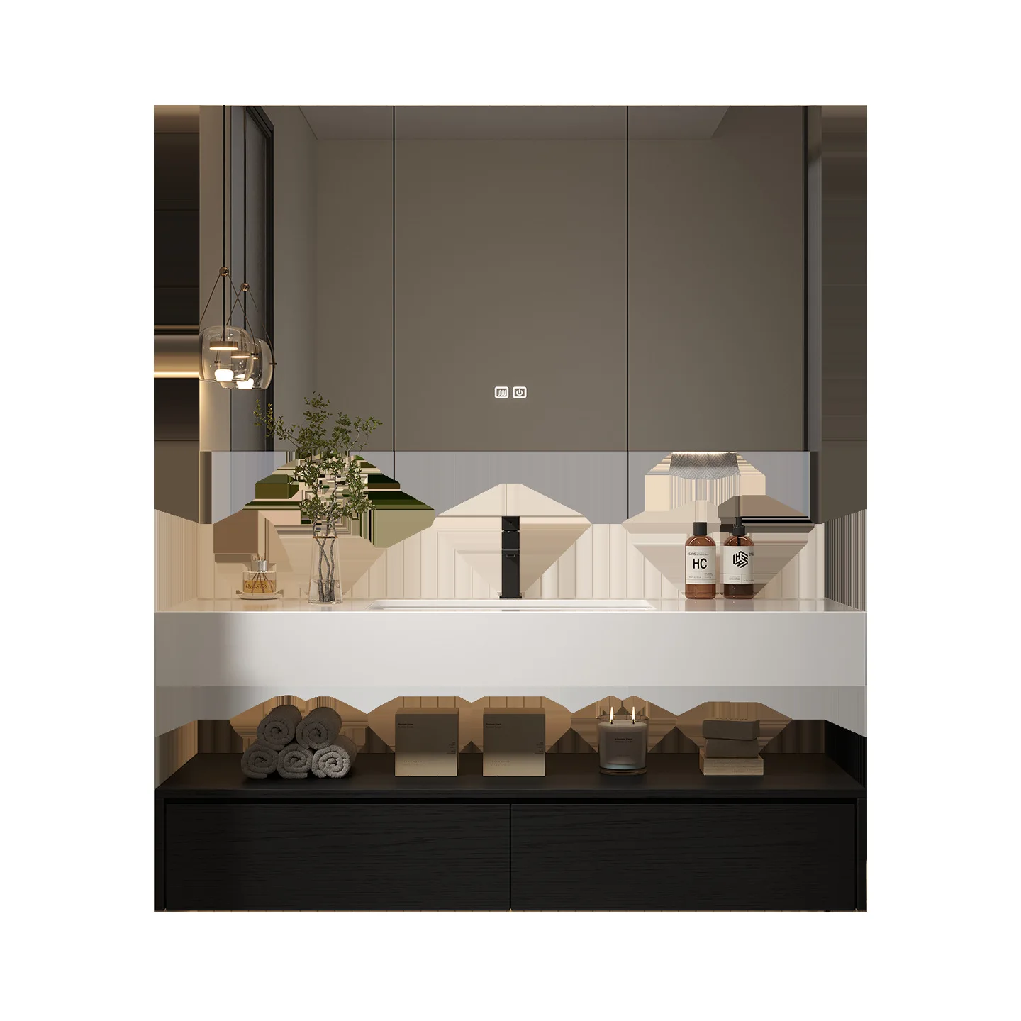 Simple hotel wind rock slab hanging ceramic integrated basin bathroom washbasin wash basin combination washbasin
Simple hotel wind rock slab hanging ceramic integrated basin bathroom washbasin wash basin combination washbasin