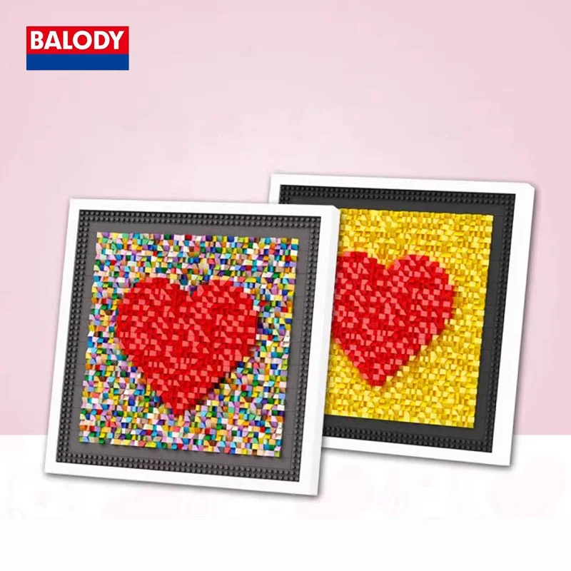 BALODY Maiden конструктор с изображением сердца, пазл, дизайн пикселя, яркие цвета, роскошный детский Рождественский подарок
BALODY Maiden конструктор с изображением сердца, пазл, дизайн пикселя, яркие цвета, роскошный детский Рождественский подарок
