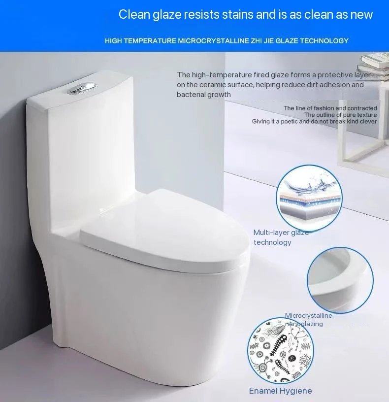 Siphon Floor Outlet One Piece Toilet Elongated Toilet with Comfort Seat Height, Ada Chair Height 17.3", Dual Flush 0.8/1.28 Gpf
Siphon Floor Outlet One Piece Toilet Elongated Toilet with Comfort Seat Height, Ada Chair Height 17.3", Dual Flush 0.8/1.28 Gpf