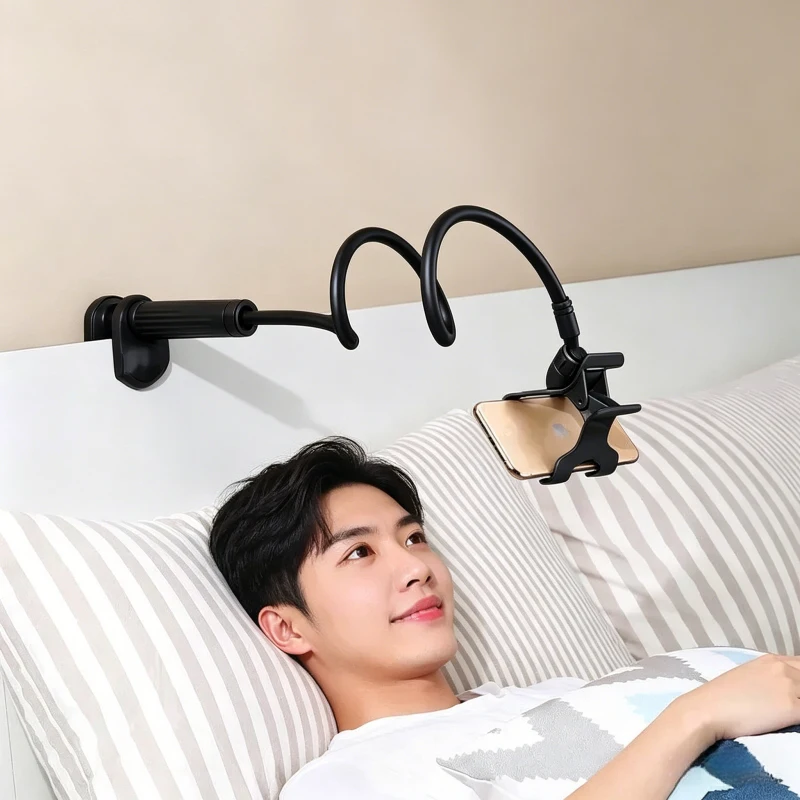 2Pcs 100cm 360° Clip Phone Holder, Flexible Lazy Bed Desktop Bracket Universal Mount Stand for iPhone Samsung Xiaomi
2Pcs 100cm 360° Clip Phone Holder, Flexible Lazy Bed Desktop Bracket Universal Mount Stand for iPhone Samsung Xiaomi
