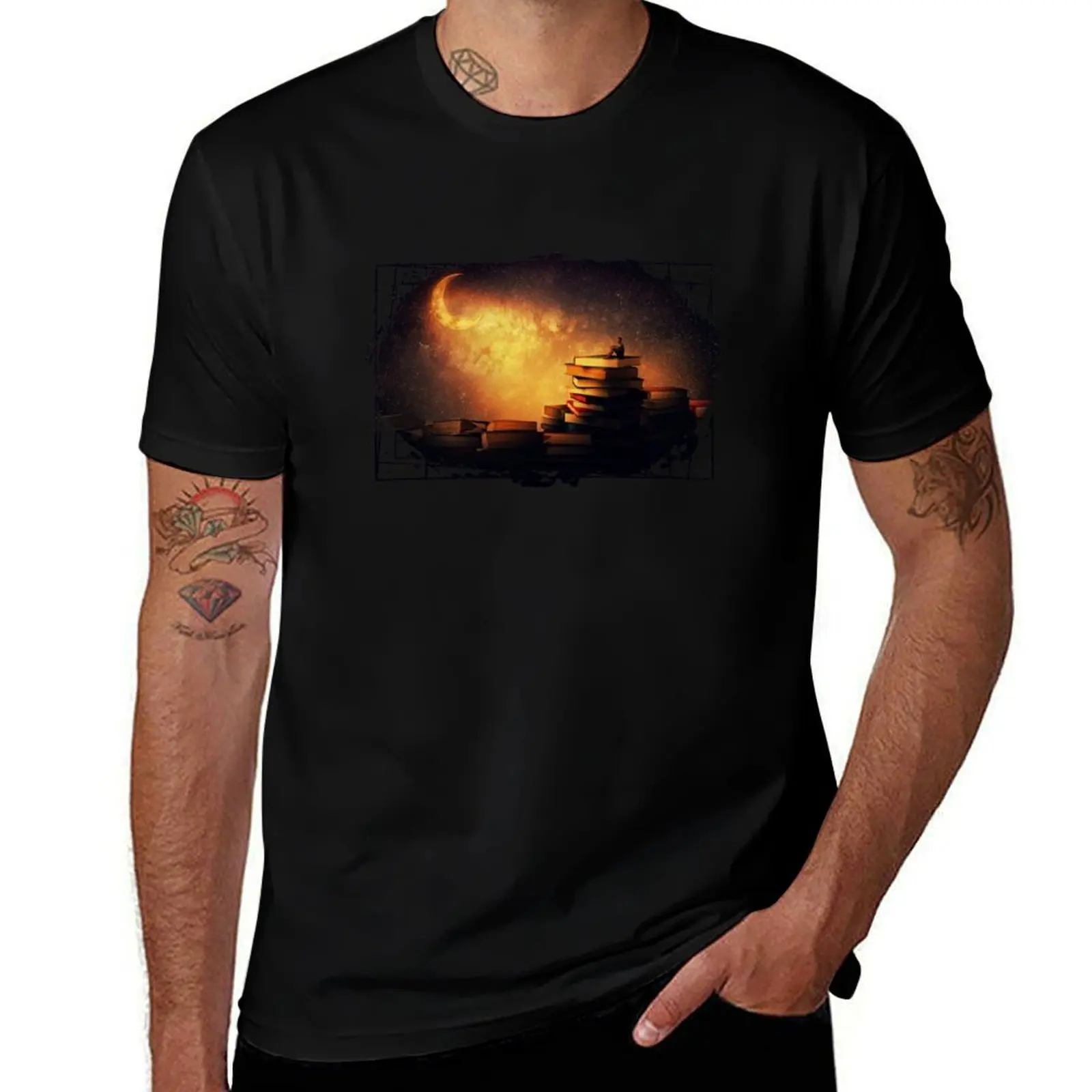 Midnight tale T-Shirt essential t shirt t shirts for man pack cotton T-Shirt 
Midnight tale T-Shirt essential t shirt t shirts for man pack cotton T-Shirt