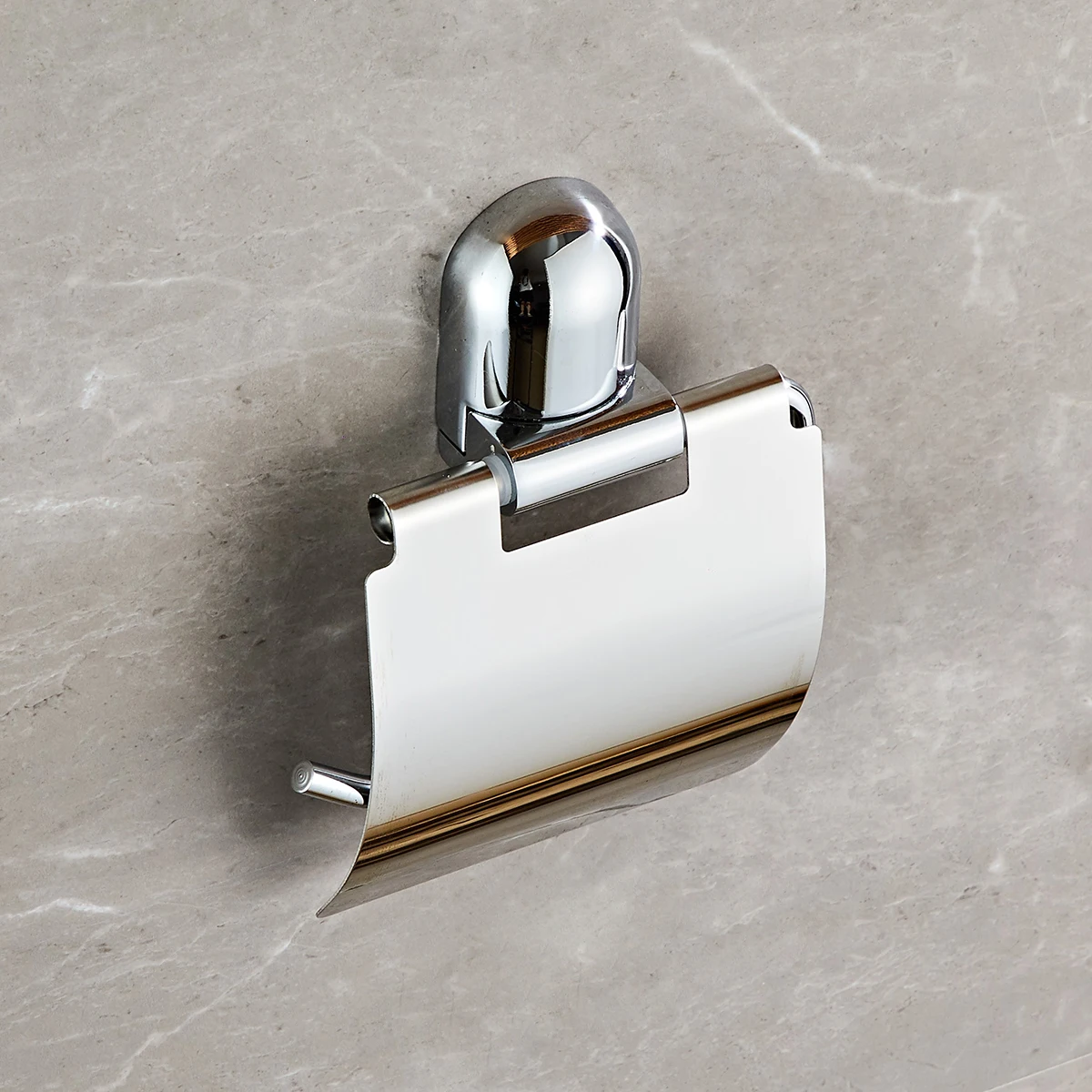 Drilling and installation - toilet paper holder for bathroom with cover plate - wall-mounted toilet roll holder, bathroom hardwa
Drilling and installation - toilet paper holder for bathroom with cover plate - wall-mounted toilet roll holder, bathroom hardwa