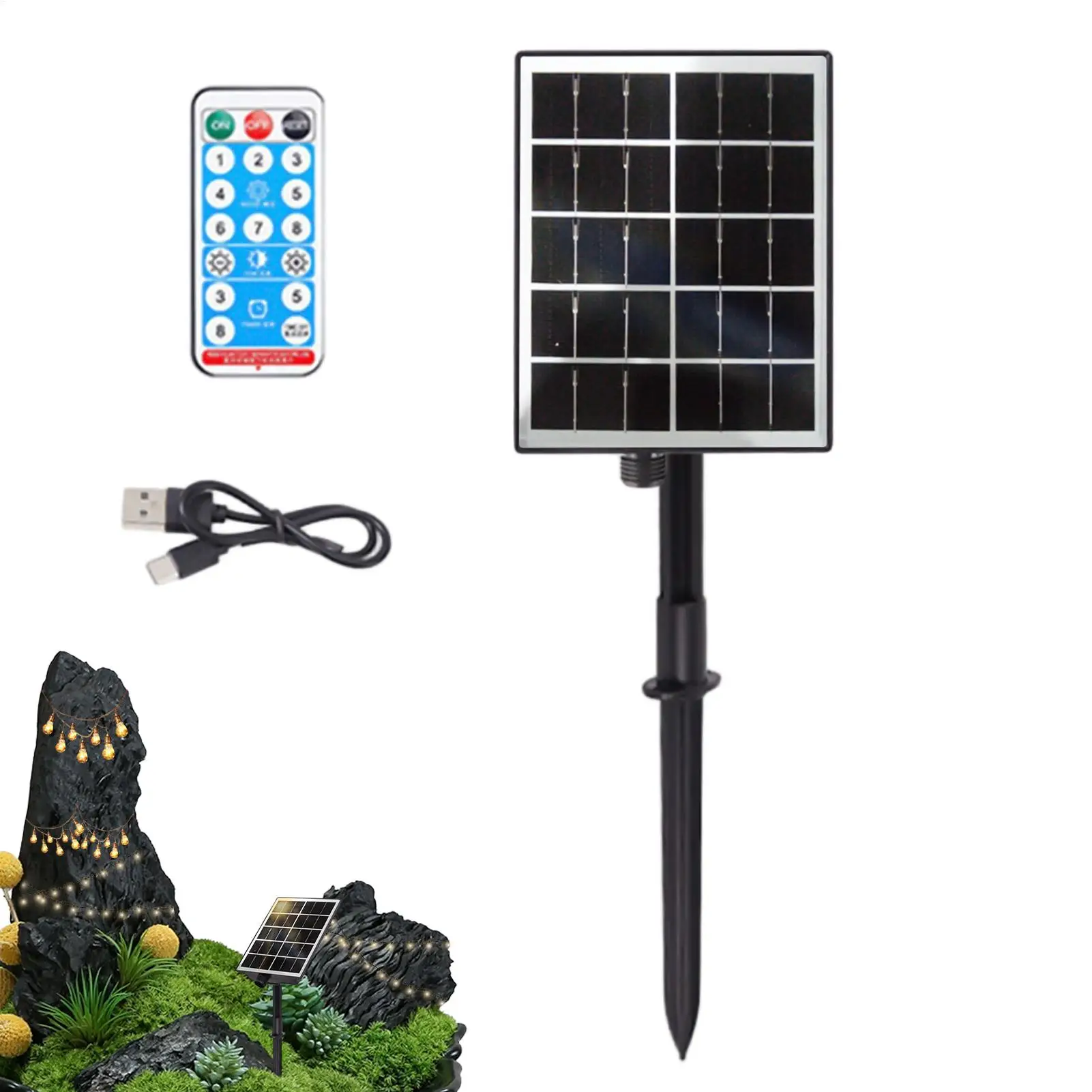 Portable Solar Panel Portable Energy Saving Waterproof Outdoor Rv Solar Panel Outlet For Garden Backyard Balcony Patio Deck
Portable Solar Panel Portable Energy Saving Waterproof Outdoor Rv Solar Panel Outlet For Garden Backyard Balcony Patio Deck