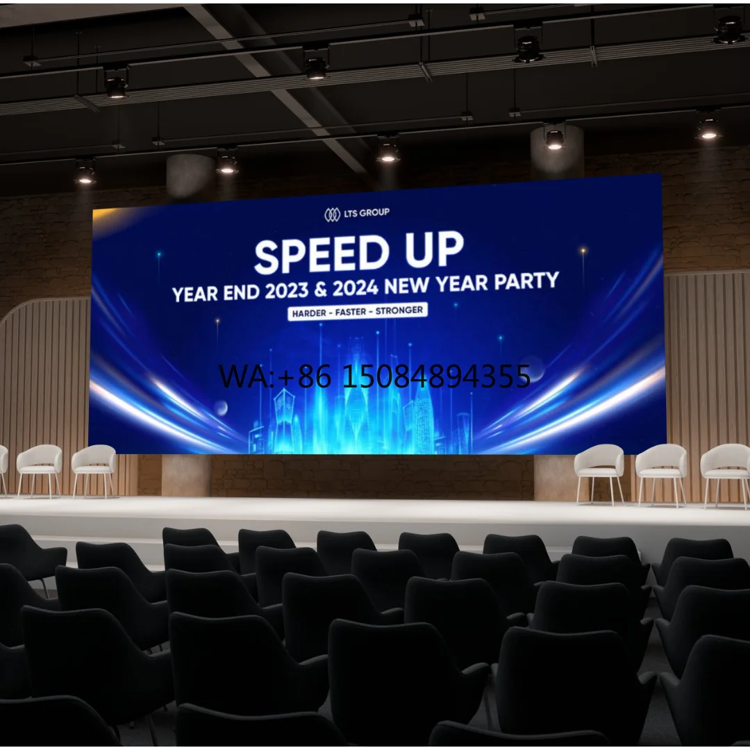 Large Indoor 4K HD P2.5mm LED Video Wall with 500cd Brightness for New Product Launch Exhibitions
Large Indoor 4K HD P2.5mm LED Video Wall with 500cd Brightness for New Product Launch Exhibitions