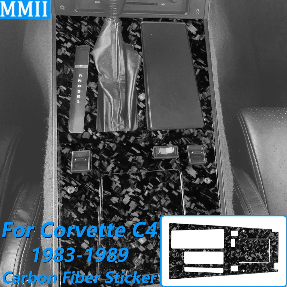 For Chevrolet Corvette C4 1983-1989 Forged Carbon Fiber Central Control Gear Shift Storage Box Trim Set Car Accessories Sticker
For Chevrolet Corvette C4 1983-1989 Forged Carbon Fiber Central Control Gear Shift Storage Box Trim Set Car Accessories Sticker