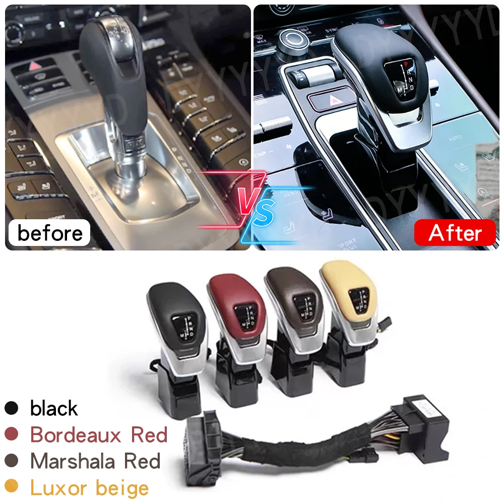 Gear Shift Knob For Porsche Panamera 970 10-16 LED Car Interior Modification Upgrade Gear Shifter Head Control Lever Accessories
Gear Shift Knob For Porsche Panamera 970 10-16 LED Car Interior Modification Upgrade Gear Shifter Head Control Lever Accessories
