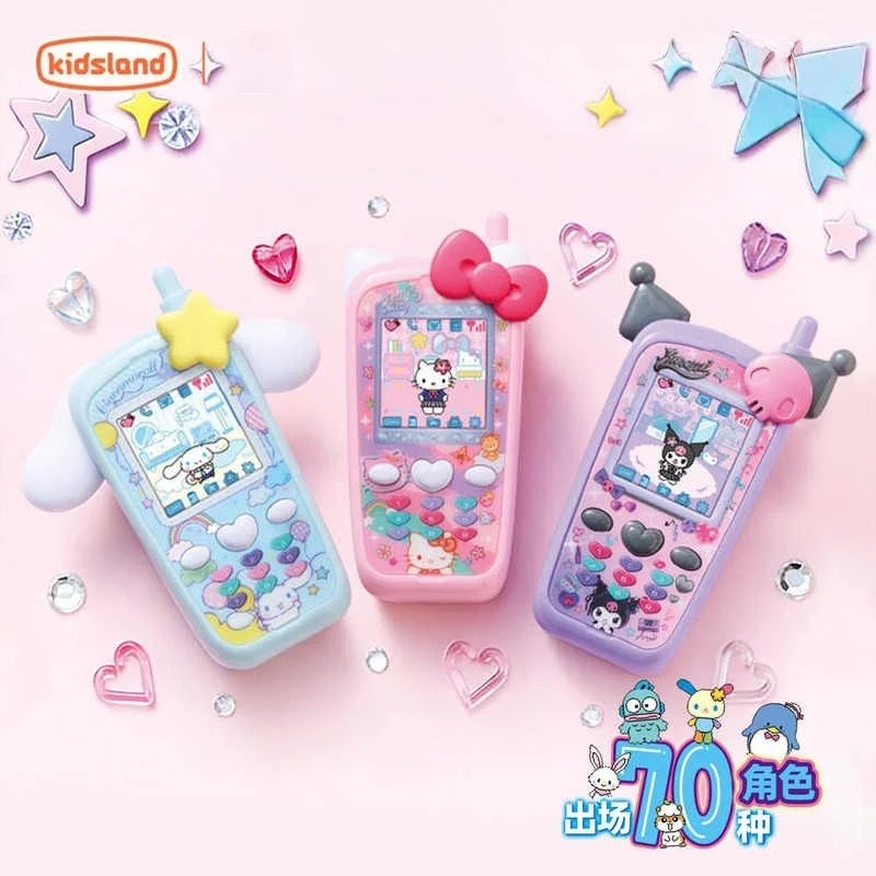 Hellokitty Kuromi Electronic Pet Machine Phone Shape Toy Color Screen Game Console Multiple Character Gameplay Toy Gift
Hellokitty Kuromi Electronic Pet Machine Phone Shape Toy Color Screen Game Console Multiple Character Gameplay Toy Gift