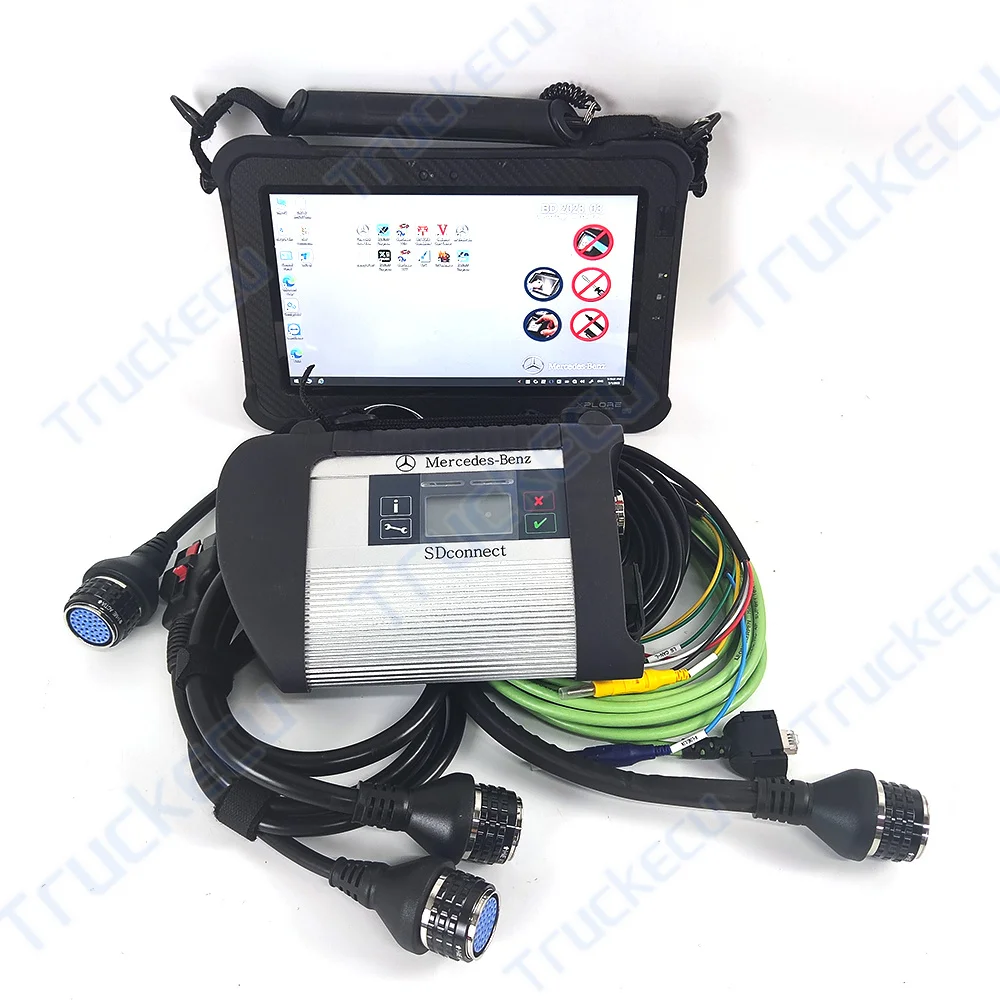 XPLORE Tablet + для MB Star C4 SD Connect, полнофункциональное программное обеспечение SSD Xentry HHT для Benz Heavy Duty Truck, диагностический инструмент для автомобиля
XPLORE Tablet + для MB Star C4 SD Connect, полнофункциональное программное обеспечение SSD Xentry HHT для Benz Heavy Duty Truck, диагностический инструмент для автомобиля
