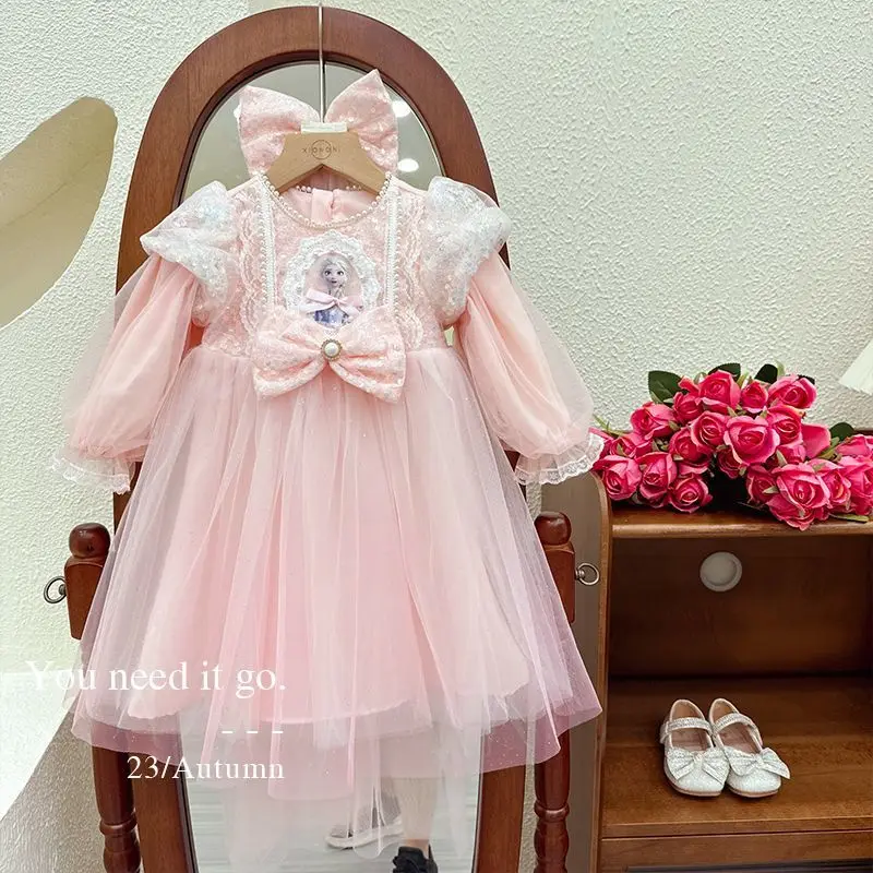 Girl Elsa Dress 2024 New Fashionable Frozen Children's Birthday Dress Dress Baby Girl Princess Dress
Girl Elsa Dress 2024 New Fashionable Frozen Children's Birthday Dress Dress Baby Girl Princess Dress
