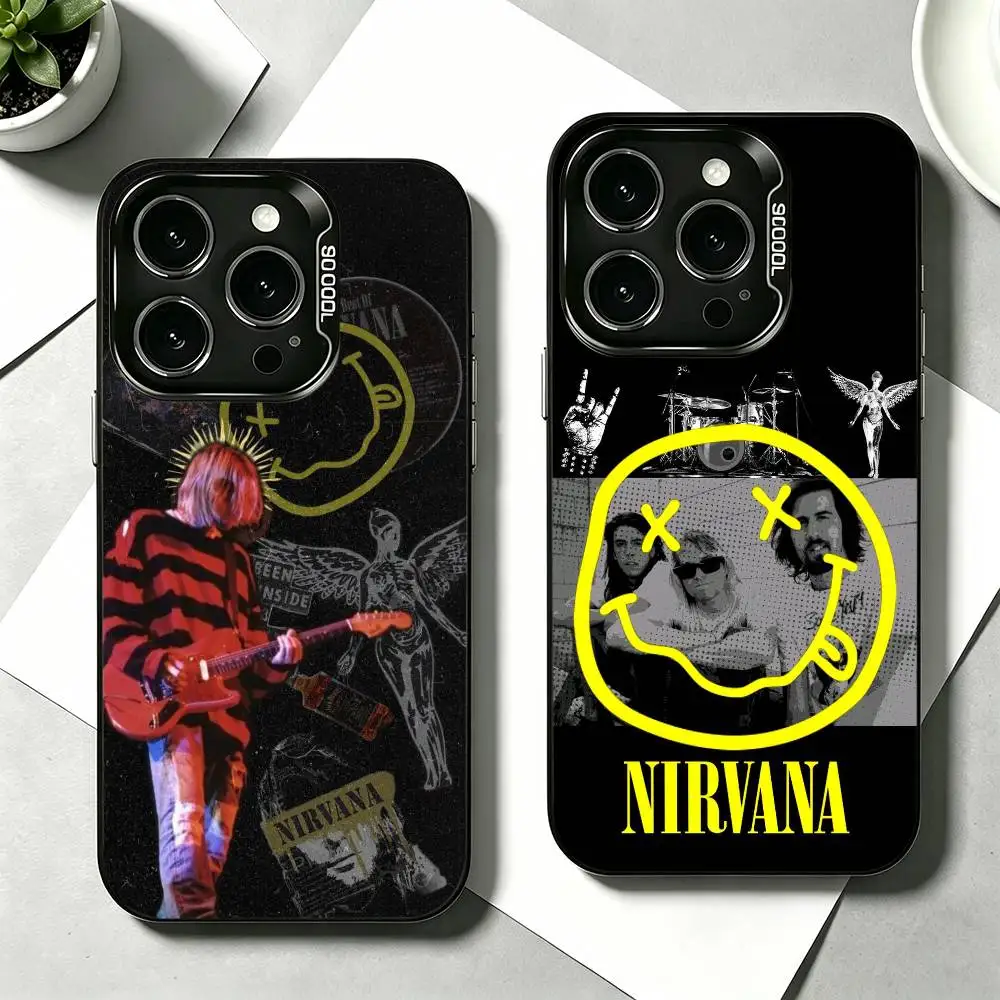 Classic Rock Band Nirvana Unique Phone Case For iPhone 17,16,15,14,13,12,11 Plus,Pro Max,Colorful Silver Phone case Funda Cover
Classic Rock Band Nirvana Unique Phone Case For iPhone 17,16,15,14,13,12,11 Plus,Pro Max,Colorful Silver Phone case Funda Cover