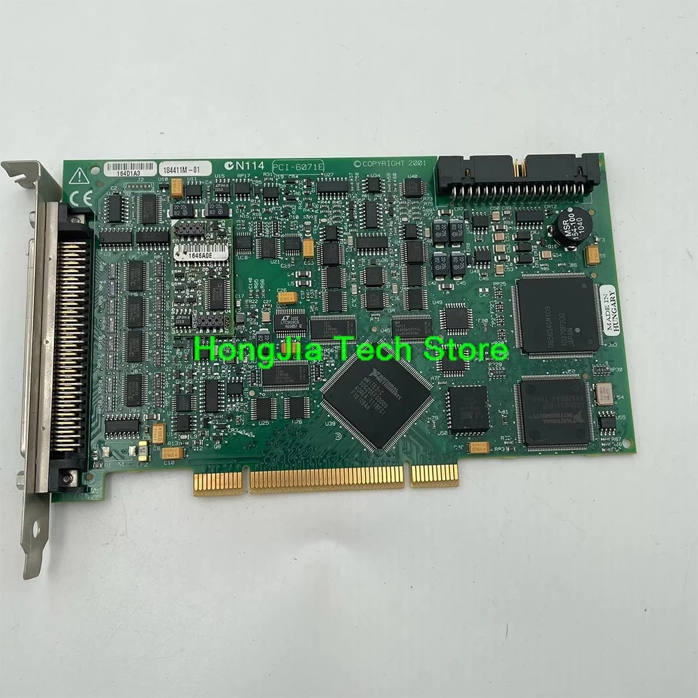 PCI-6071 12-bit 64 Analog Input multi-function Acquisition Card PCI-6071E
PCI-6071 12-bit 64 Analog Input multi-function Acquisition Card PCI-6071E