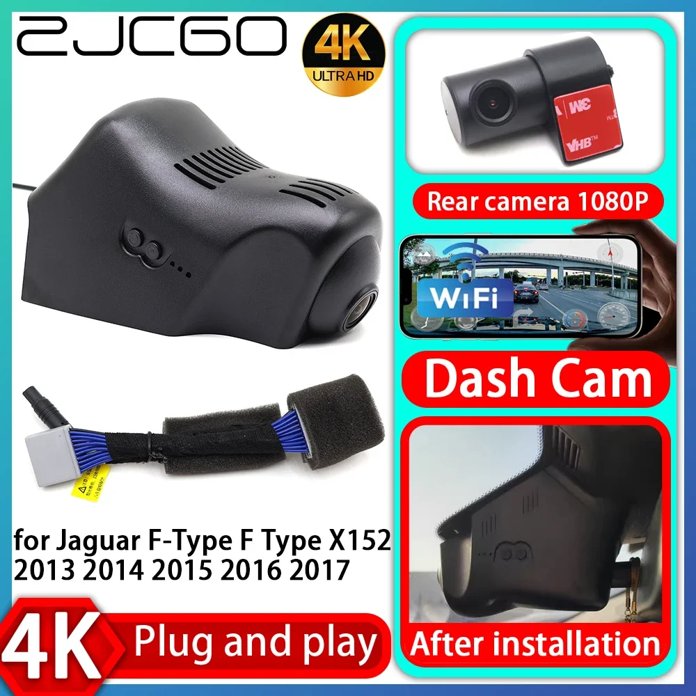 ZJCGO UHD 4K 2160P Plug and Play DVR Dash Cam UHD Видеорегистратор для Jaguar F-Type F Type X152 2013 2014 2015 2016 2017
ZJCGO UHD 4K 2160P Plug and Play DVR Dash Cam UHD Видеорегистратор для Jaguar F-Type F Type X152 2013 2014 2015 2016 2017