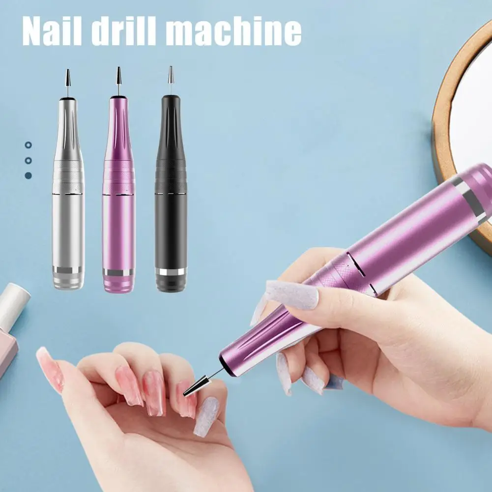 Electric Nail Polisher with 6 Attachments USB Manicure Tool for Fingernails And Toenails High Speed 35000RPM Nail Machine for Ho
Electric Nail Polisher with 6 Attachments USB Manicure Tool for Fingernails And Toenails High Speed 35000RPM Nail Machine for Ho