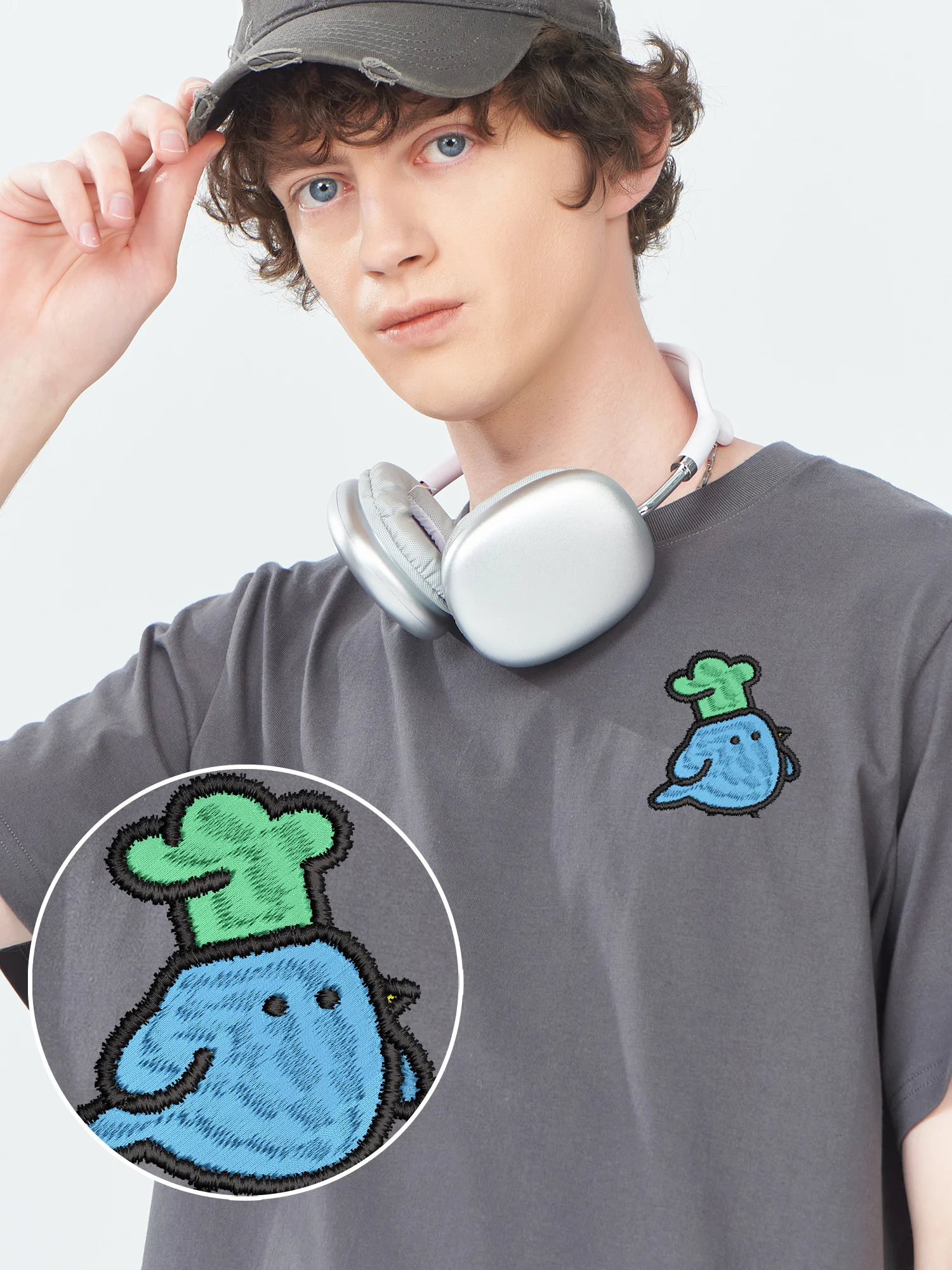 Chef Bird Embroidered Tshirts Luxury Clothing Graphic T Shirts For Men Women Breathable Casual Embroidery Tops
Chef Bird Embroidered Tshirts Luxury Clothing Graphic T Shirts For Men Women Breathable Casual Embroidery Tops