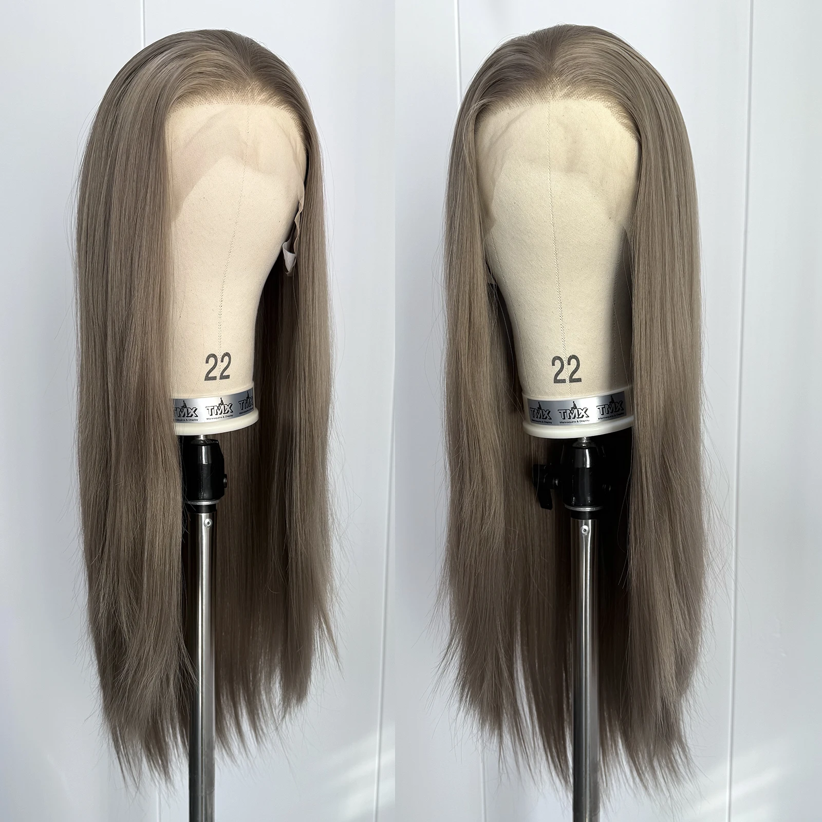 Ash Grey Wig for Women 13x4 Lace Front Wig Long Silky Straight Synthetic Hair Glueless Natural Hairline Daily Wear Cosplay Party
Ash Grey Wig for Women 13x4 Lace Front Wig Long Silky Straight Synthetic Hair Glueless Natural Hairline Daily Wear Cosplay Party
