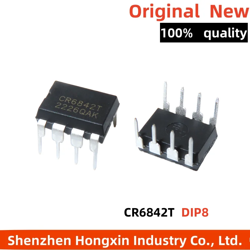 10 pieces of CR6842T inline DIP8 CR6842 offline switching power supply chip IC
10 pieces of CR6842T inline DIP8 CR6842 offline switching power supply chip IC