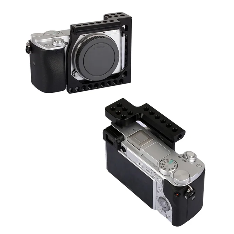 T31C-Camera Cage Frame With NATO Rail For Sony A6000 / A6300 / A6400 / A6500 / A6600 Canon Eos Cage Rig
T31C-Camera Cage Frame With NATO Rail For Sony A6000 / A6300 / A6400 / A6500 / A6600 Canon Eos Cage Rig