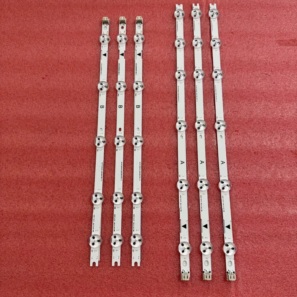 6pcs/set LED Backlight Strip For 40PFL4609 F7 F8 40ME324V A4G21UH LF401EM5 LF401EMS UDULED0SM040 LF402EM6F
6pcs/set LED Backlight Strip For 40PFL4609 F7 F8 40ME324V A4G21UH LF401EM5 LF401EMS UDULED0SM040 LF402EM6F