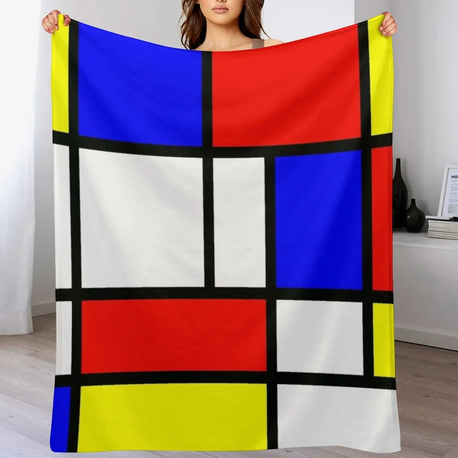 Piet Mondrian Composition 2 | Color Block with Red Yellow and Blue Throw Blanket Personalized Gift Custom Moving Heavy Blankets
Piet Mondrian Composition 2 | Color Block with Red Yellow and Blue Throw Blanket Personalized Gift Custom Moving Heavy Blankets