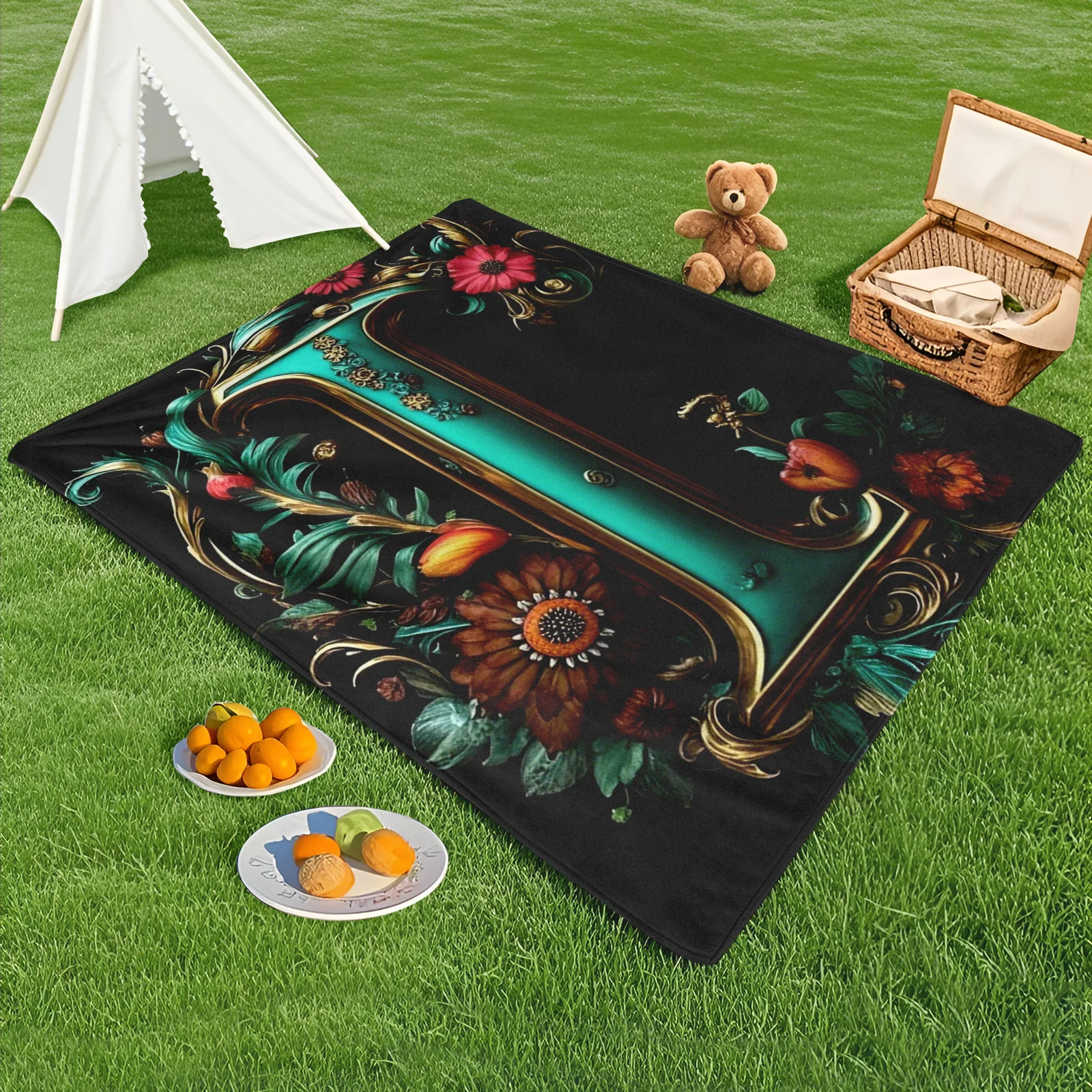 Eco-Friendly Green Floral Vine Wrap Outdoor Blanket For Cozy Picnics And Garden Relaxation
Eco-Friendly Green Floral Vine Wrap Outdoor Blanket For Cozy Picnics And Garden Relaxation