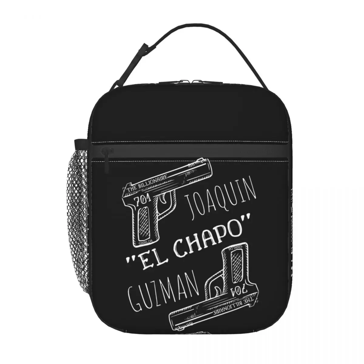 Термосумка для обедов Joaquin El Chapo - Guzman Narcos Crime TV Pablo Escobar, изолированная сумка для еды для женщин и детей, термосумка-тоут для ланчей
Термосумка для обедов Joaquin El Chapo - Guzman Narcos Crime TV Pablo Escobar, изолированная сумка для еды для женщин и детей, термосумка-тоут для ланчей