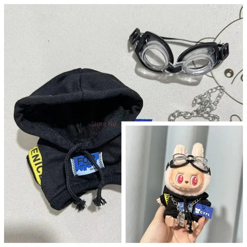 Hot Labubu Clothes Designer 17cm Doll Outfits Luxury Have A Seat Clothing For 15cm Doll Cool And Lovely Clothes Suit Accessories
Hot Labubu Clothes Designer 17cm Doll Outfits Luxury Have A Seat Clothing For 15cm Doll Cool And Lovely Clothes Suit Accessories
