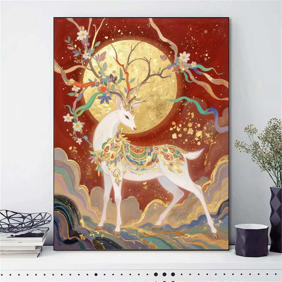 5D Diamond Painting Deer Full Square Round Drill Diamond Embroidery Animal Diamond Mosaic Cross Stitch Handmade Gift
5D Diamond Painting Deer Full Square Round Drill Diamond Embroidery Animal Diamond Mosaic Cross Stitch Handmade Gift