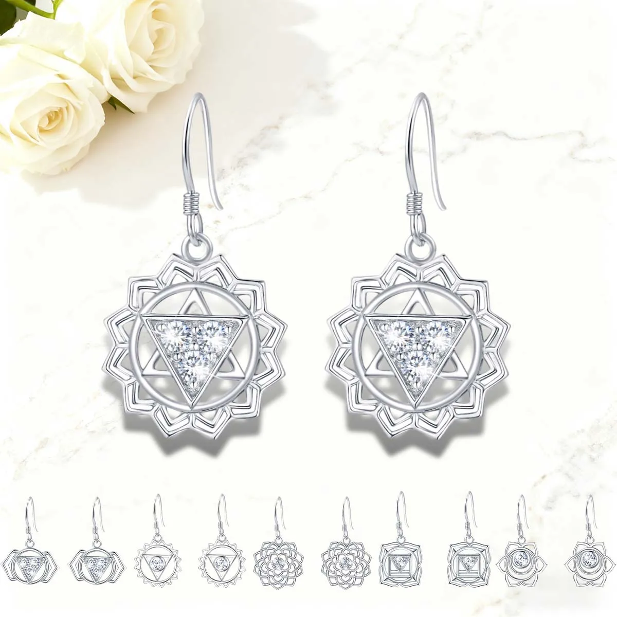 Элегантные серьги-цветы SDOOU из стерлингового серебра 925 пробы с муассанитом, висячие серьги для вечеринок и отпуска, украшения в богемном стиле для женщин, новинка 2026 года
Элегантные серьги-цветы SDOOU из стерлингового серебра 925 пробы с муассанитом, висячие серьги для вечеринок и отпуска, украшения в богемном стиле для женщин, новинка 2026 года