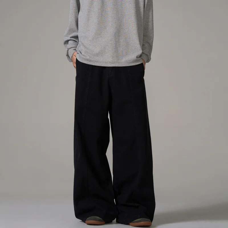 Мужские хлопковые свободные прямые повседневные брюки-карго в американском стиле ретро с широкими штанинами на весну и лето
Мужские хлопковые свободные прямые повседневные брюки-карго в американском стиле ретро с широкими штанинами на весну и лето