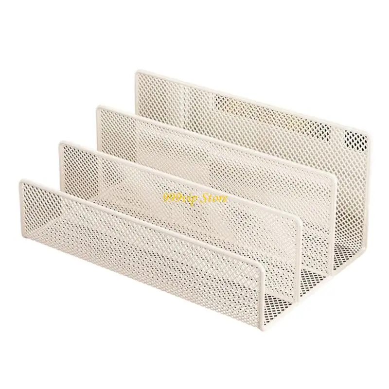 C90C Metal Book Magazine Stand Bookshelf for Desk 3 Slot File Sorter Organizers Rack
C90C Metal Book Magazine Stand Bookshelf for Desk 3 Slot File Sorter Organizers Rack