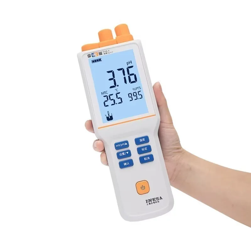 Portable pH Meter PHB-4 PH110B Price and Quality Customizable pH Meter Outdoor Application IP65 Waterproof
Portable pH Meter PHB-4 PH110B Price and Quality Customizable pH Meter Outdoor Application IP65 Waterproof