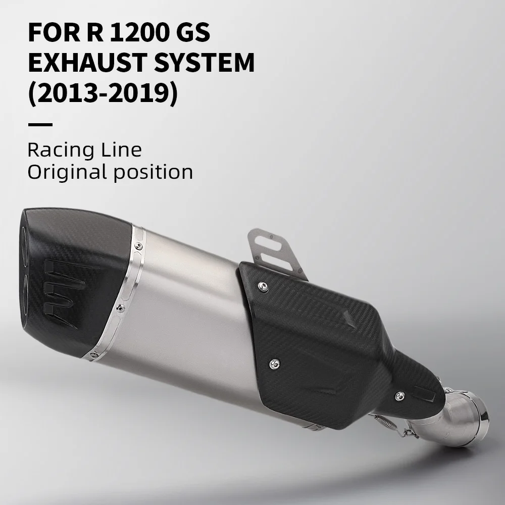 For R1200GS ADV R1250GS Adventure2013-2019 high-performance motorcycle exhaust system carbon cover carbon muffler
For R1200GS ADV R1250GS Adventure2013-2019 high-performance motorcycle exhaust system carbon cover carbon muffler