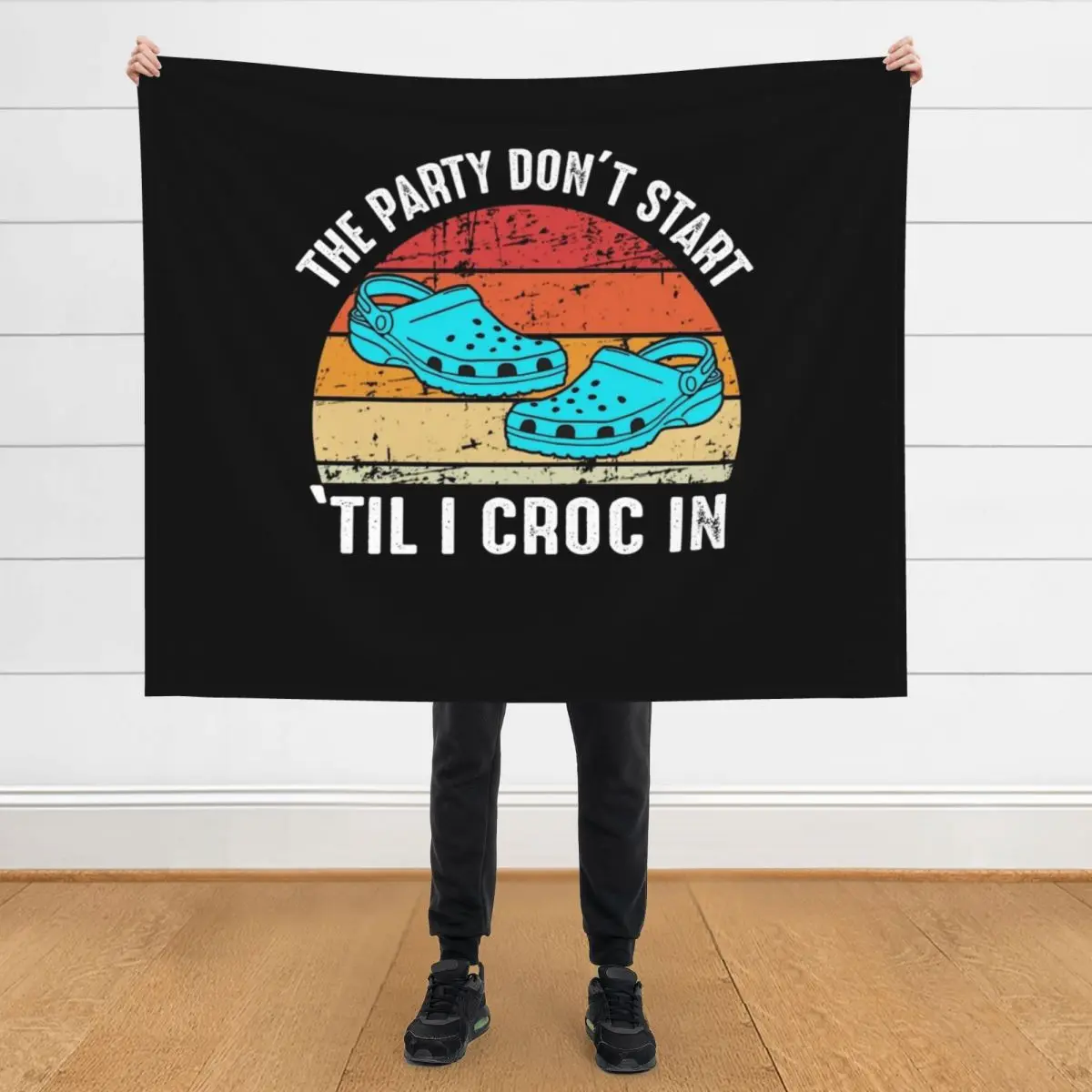 The Party Don't Start 'Til I Croc In Throw Blanket decorative Luxury Designer Hairys for babies Blankets
The Party Don't Start 'Til I Croc In Throw Blanket decorative Luxury Designer Hairys for babies Blankets