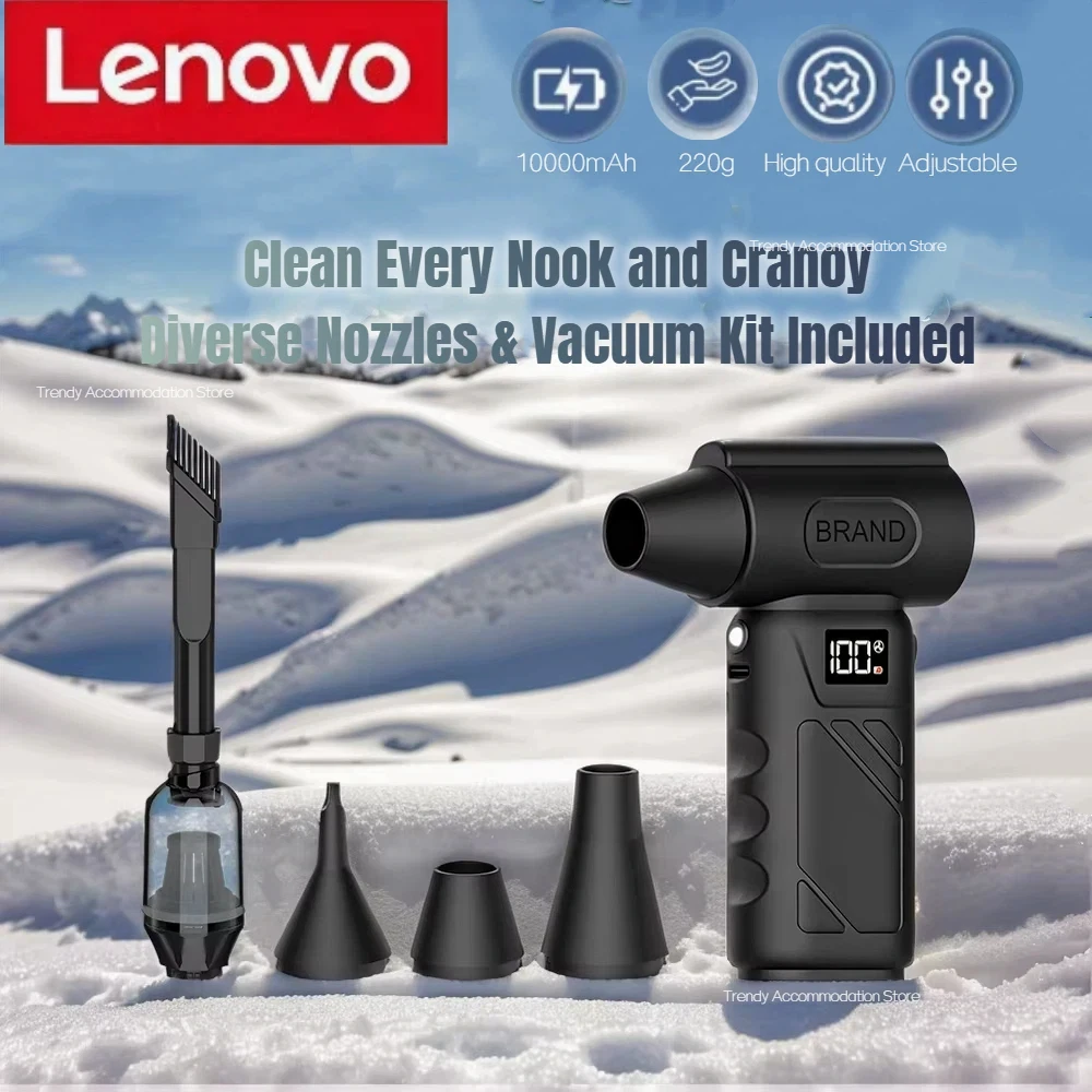 Воздуходувка Lenovo 990 000 об/мин, электрический турбовентилятор, бесщеточный двигатель, высокоскоростной турбовентилятор, мощный USB-воздуходув для удаления пыли
Воздуходувка Lenovo 990 000 об/мин, электрический турбовентилятор, бесщеточный двигатель, высокоскоростной турбовентилятор, мощный USB-воздуходув для удаления пыли