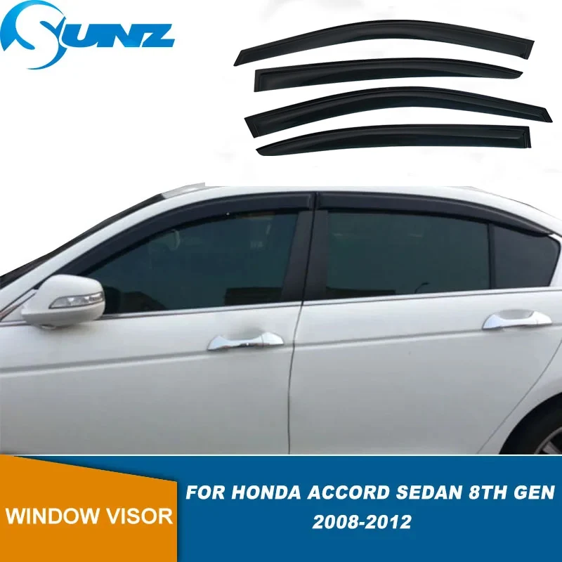 4pcs Side Window Deflectors For Honda Accord Sedan 8th Gen 2008 2009 2010 2011 2012 WeatherShield Window Visor Sun Rain Guards
4pcs Side Window Deflectors For Honda Accord Sedan 8th Gen 2008 2009 2010 2011 2012 WeatherShield Window Visor Sun Rain Guards