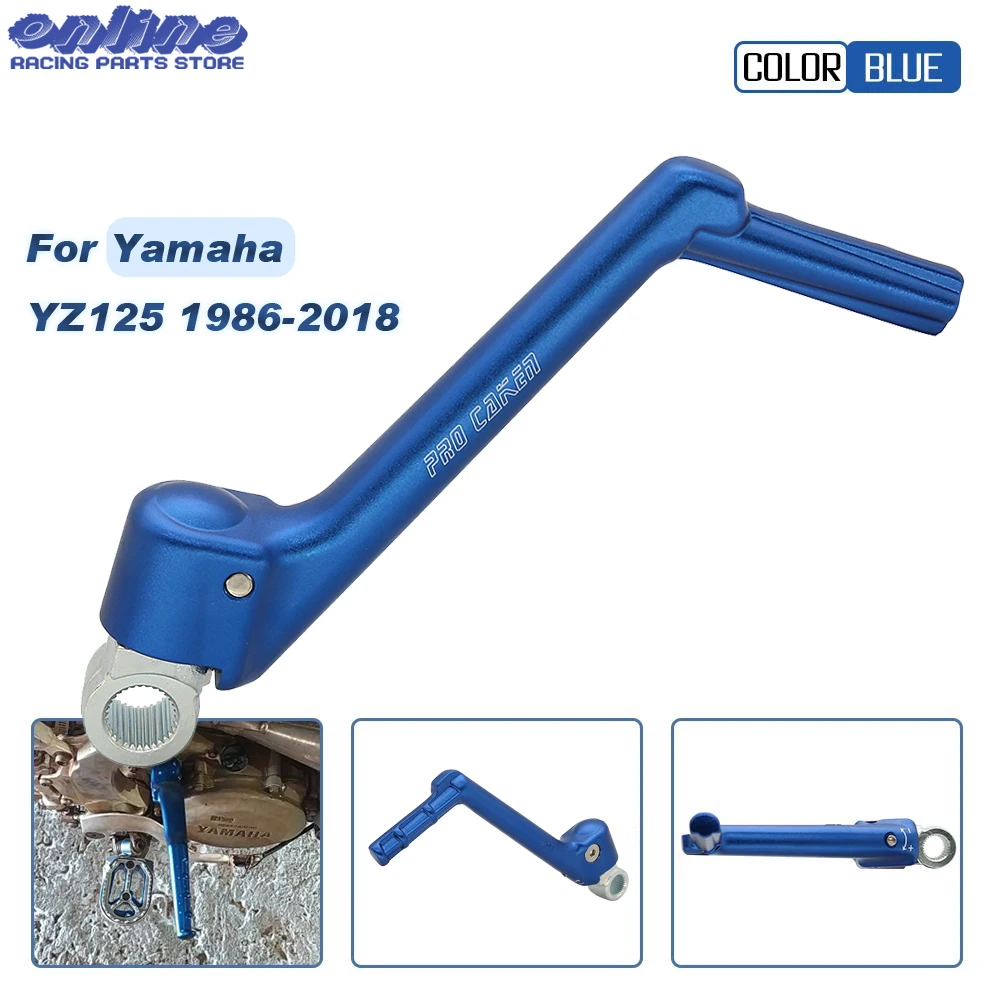 Motorcycle CNC Forged Kick Start Starter Lever Pedal For Yamaha YZ125 1986 2000 2015 2016 2017 2018 Motorcycle Accessories
Motorcycle CNC Forged Kick Start Starter Lever Pedal For Yamaha YZ125 1986 2000 2015 2016 2017 2018 Motorcycle Accessories