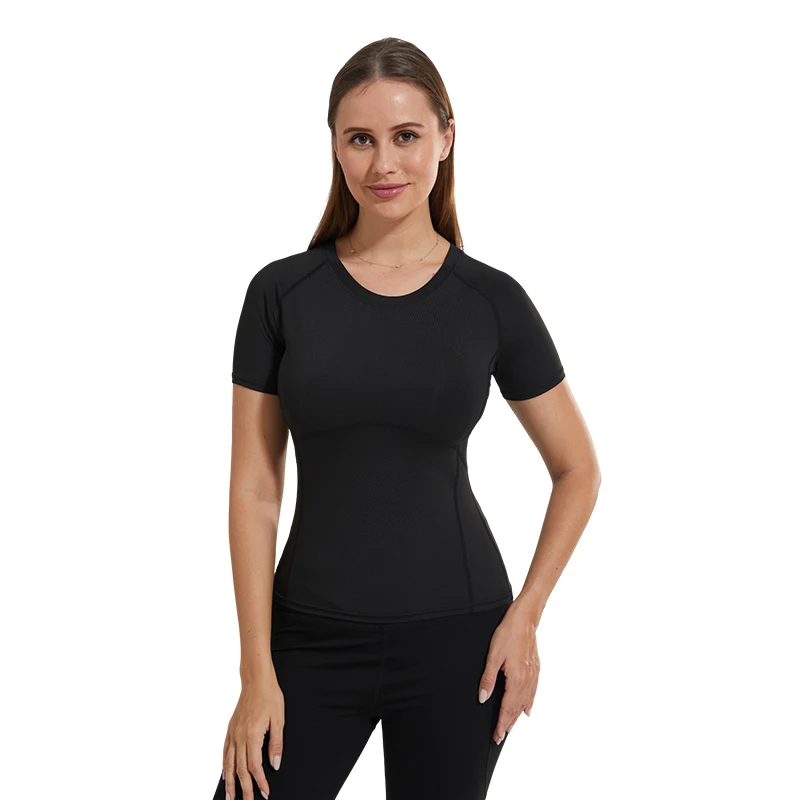 Womens Compression Shirts Short Sleeve Athletic Sports Quick Dry Compression Tops for Women Running Workout Shirt Yoga Shirts 
Womens Compression Shirts Short Sleeve Athletic Sports Quick Dry Compression Tops for Women Running Workout Shirt Yoga Shirts