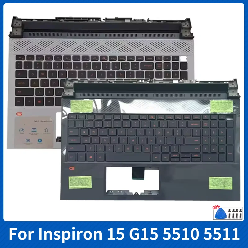 New Original for Dell Inspiron 15 G15 5510 5511 5515 Laptop Palmrest Case Keyboard US English Version Upper Cover Replace Casing
New Original for Dell Inspiron 15 G15 5510 5511 5515 Laptop Palmrest Case Keyboard US English Version Upper Cover Replace Casing