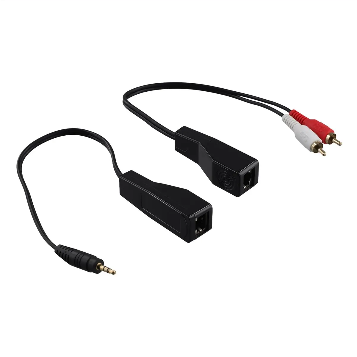 Аудиокабель-балун ABFN DC3.5mm Stereo и RCA (красный/белый) для передачи аудиосигнала по кабелю Cat5/6, RJ45 Female на DC3.5mm и 2xRCA
Аудиокабель-балун ABFN DC3.5mm Stereo и RCA (красный/белый) для передачи аудиосигнала по кабелю Cat5/6, RJ45 Female на DC3.5mm и 2xRCA