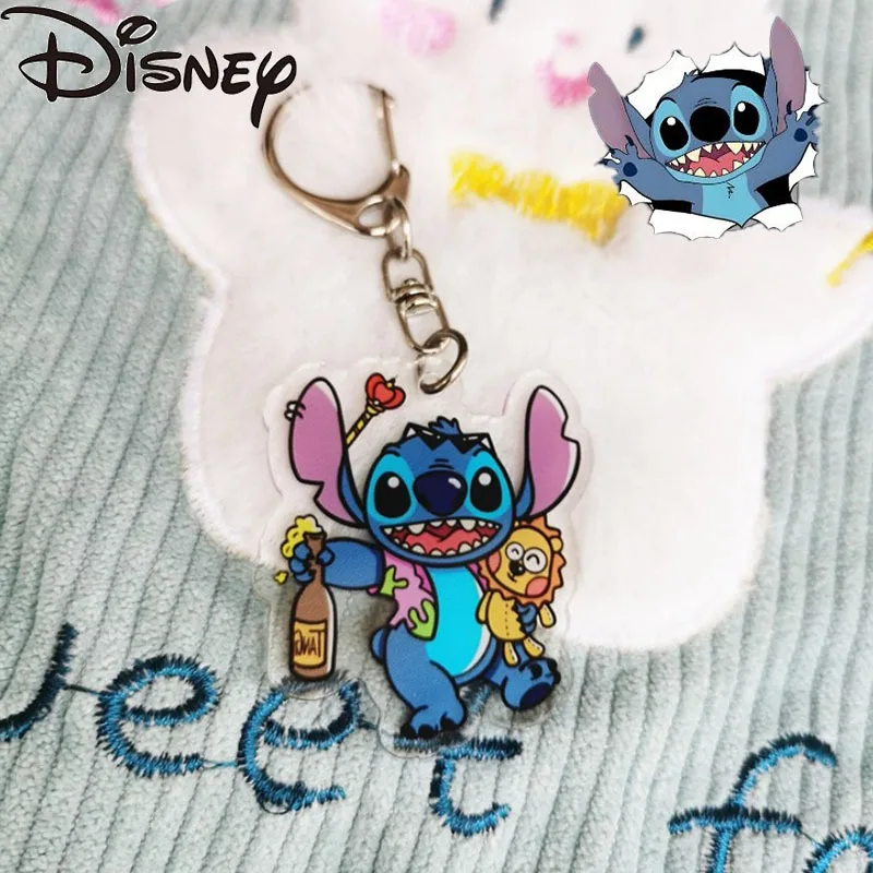 Disney Cartoon Stitch Pendant Lilo & Stitch Cute Acrylic Keychain Bag Creative Gift Couple Pendant Children's Toy Birthday Gift
Disney Cartoon Stitch Pendant Lilo & Stitch Cute Acrylic Keychain Bag Creative Gift Couple Pendant Children's Toy Birthday Gift