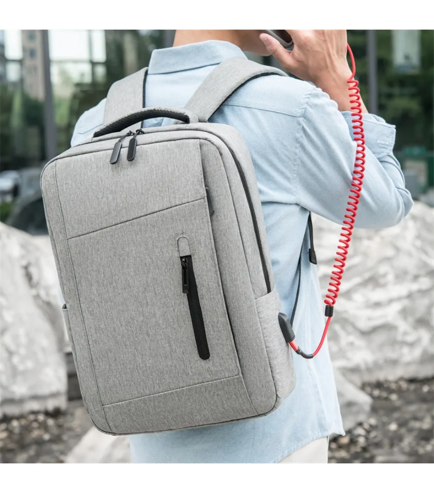 Backpack Men's Anti-splashing Large Capacity Commuter Computer Backpack Backpack Men's Business Multifunctional USB Charging
Backpack Men's Anti-splashing Large Capacity Commuter Computer Backpack Backpack Men's Business Multifunctional USB Charging