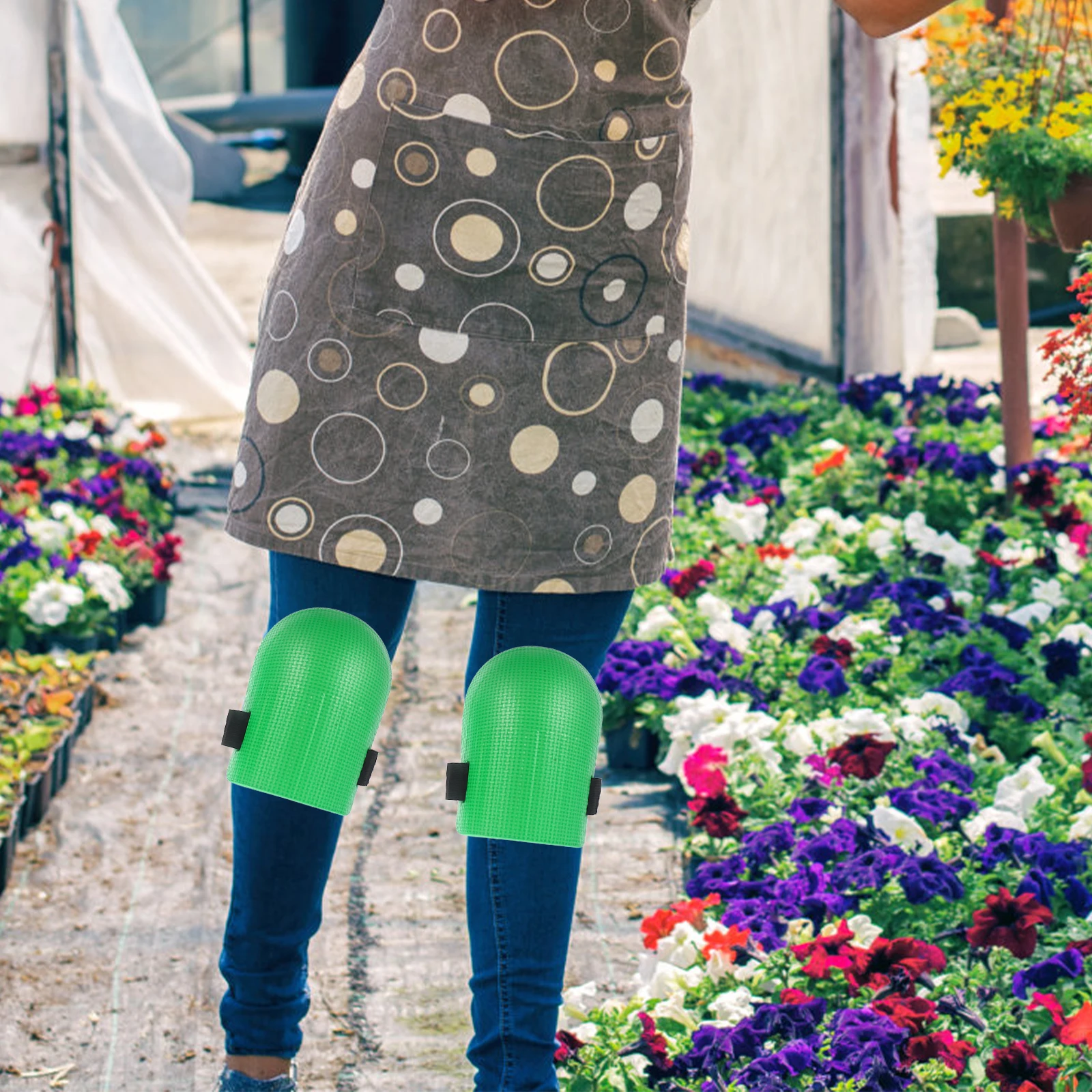 2Pair Adjustable Eva Gardening Knee Pads Support Durable Outer Shell Easy on Off Hook Loop Straps
2Pair Adjustable Eva Gardening Knee Pads Support Durable Outer Shell Easy on Off Hook Loop Straps