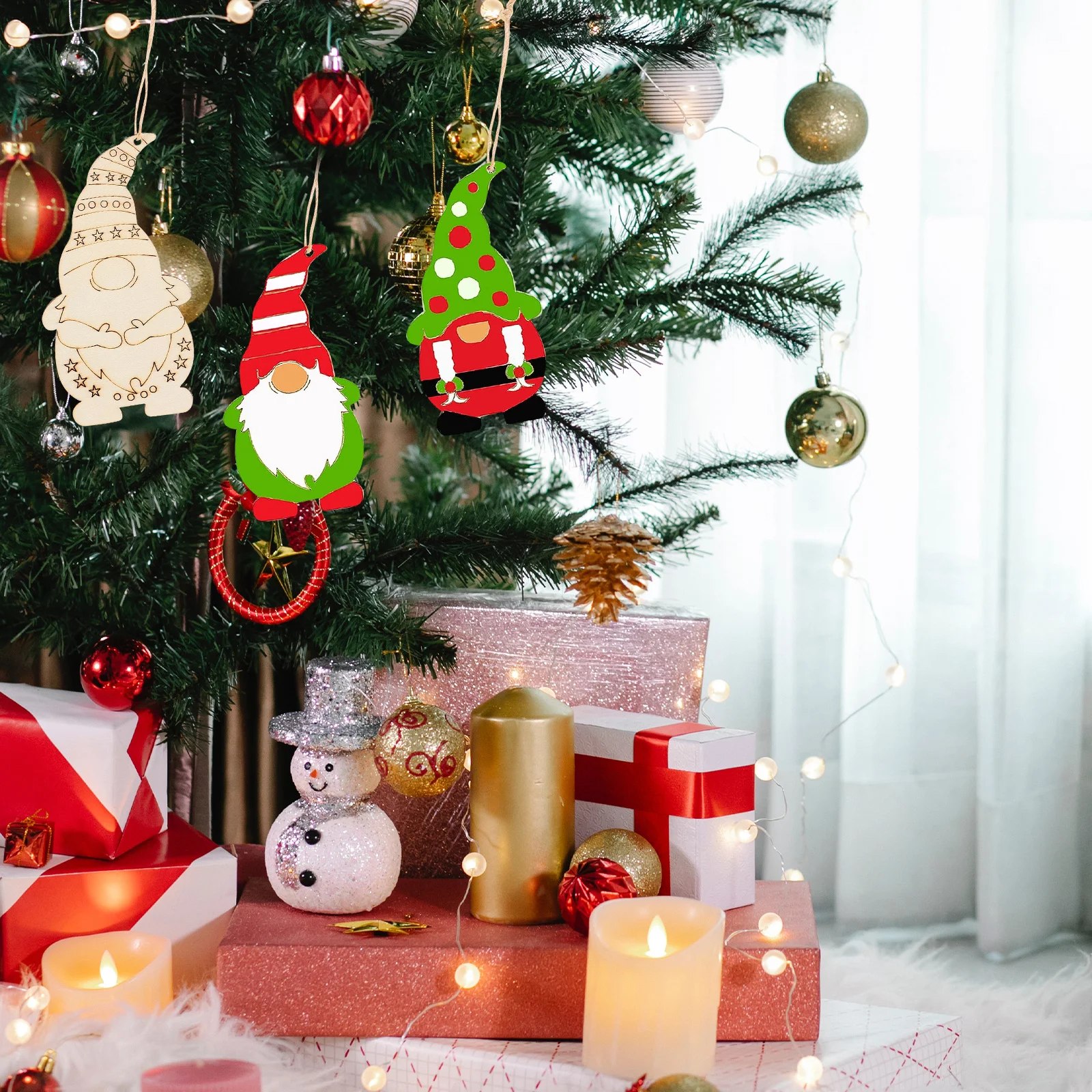 40Pcs Unfinished Wooden Gnome Slices Xmas DIY Decors Safe Comfortable Wall Hanging Pendants Gnome Wood Cutouts
40Pcs Unfinished Wooden Gnome Slices Xmas DIY Decors Safe Comfortable Wall Hanging Pendants Gnome Wood Cutouts