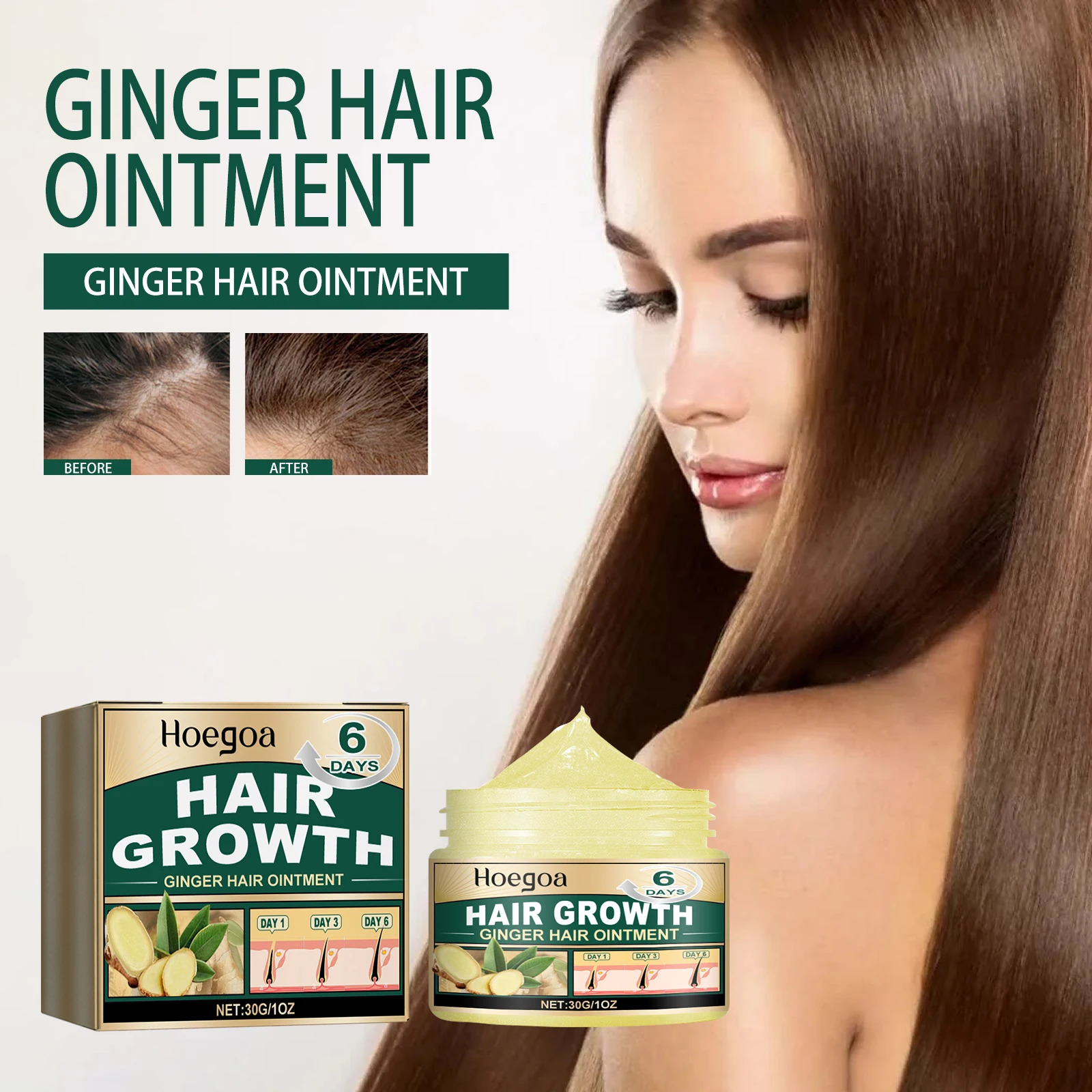 Hoegoa Ginger Мазь для ухода за волосами на фолликулах Укрепляет волосы Увлажняет волосы Предотвращает ломкость волос и уход за плотными волосами
Hoegoa Ginger Мазь для ухода за волосами на фолликулах Укрепляет волосы Увлажняет волосы Предотвращает ломкость волос и уход за плотными волосами