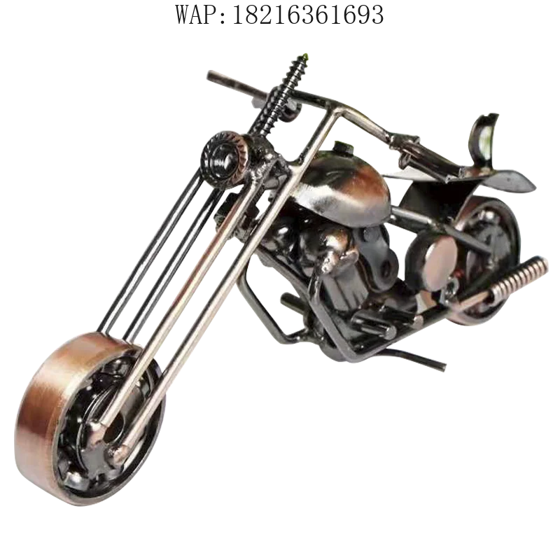 Creative motorcycle model ornament metal handicraft gift birthday gift
Creative motorcycle model ornament metal handicraft gift birthday gift