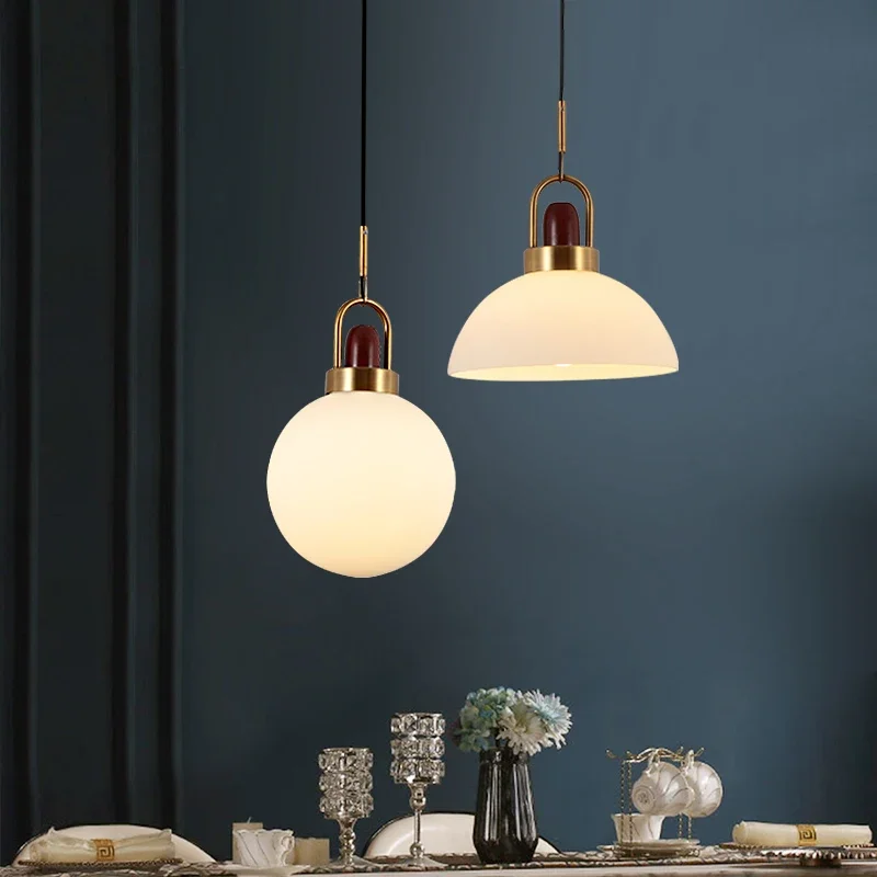 Nordic LED Glass Ball Pendant Lights Home Decor Modern Dining Table Bedside Bar Hanging Lamp Kitchen Dining Room Lighting E27
Nordic LED Glass Ball Pendant Lights Home Decor Modern Dining Table Bedside Bar Hanging Lamp Kitchen Dining Room Lighting E27
