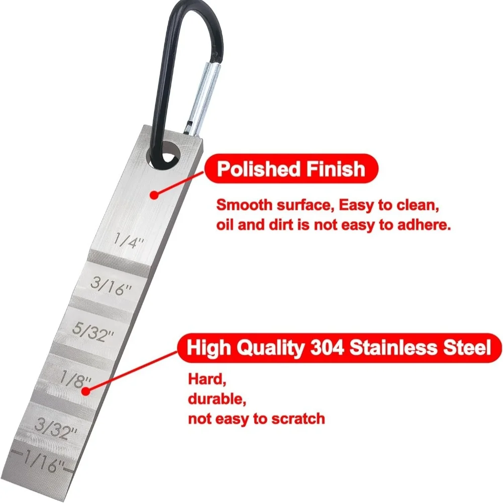 2130 Small For Pipe Spacing Wedge Shaped Stepped Welding Wedge Tool for Precise For Pipe Gap Measurement and Welding Alignment
2130 Small For Pipe Spacing Wedge Shaped Stepped Welding Wedge Tool for Precise For Pipe Gap Measurement and Welding Alignment