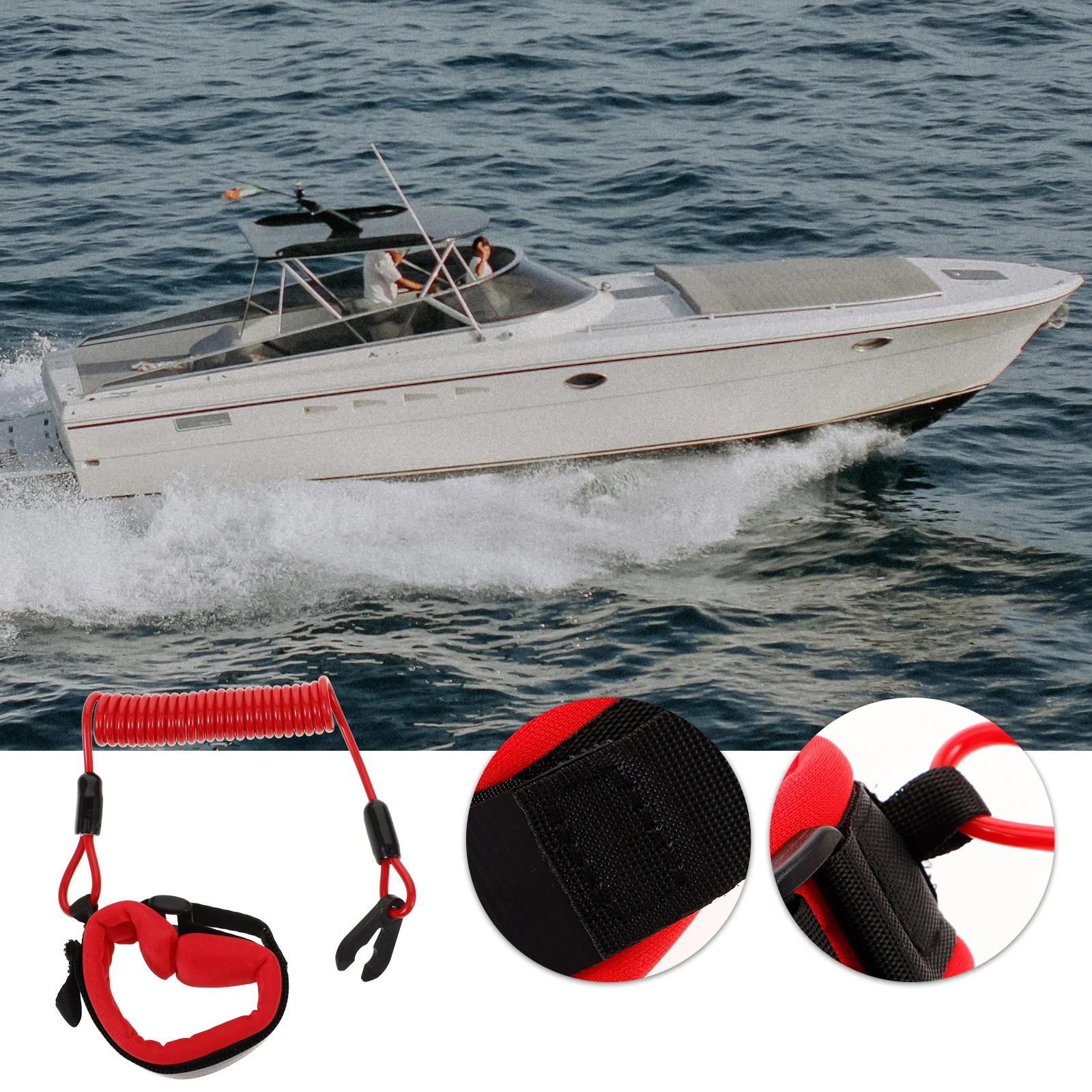 Flameout Rope Boat Accessories Emergency Cord for Lanyard Harness Engine Leash
Flameout Rope Boat Accessories Emergency Cord for Lanyard Harness Engine Leash