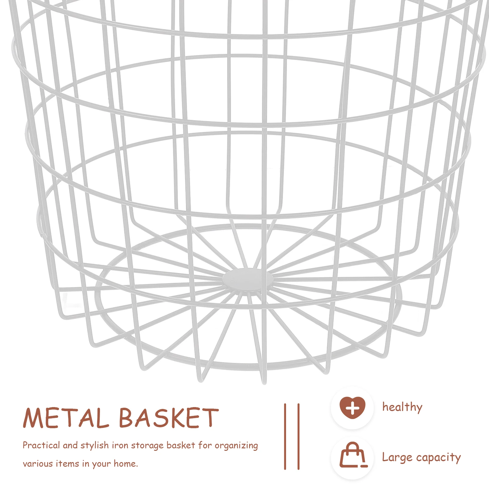 1pcs Iron Storage Large Capacity Heavy Duty Organizer For Kitchen Bathroom Bedroom Sundry Storage Basket Metal Fruit Vegetable 
1pcs Iron Storage Large Capacity Heavy Duty Organizer For Kitchen Bathroom Bedroom Sundry Storage Basket Metal Fruit Vegetable