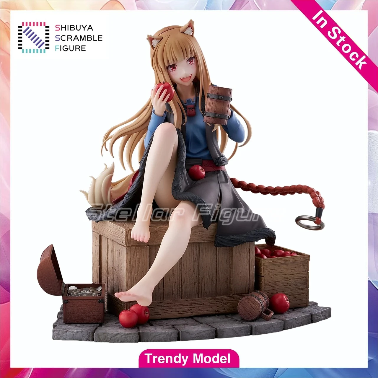 【TM】В наличии SSF EStream MERCHANT MEETS THE WISE WOLF Holo 1/7 Коллекционная фигурка-модель, игрушка, подарок, украшение
【TM】В наличии SSF EStream MERCHANT MEETS THE WISE WOLF Holo 1/7 Коллекционная фигурка-модель, игрушка, подарок, украшение